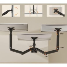 Putorsen Monitor Holder for 3 skjermer, 17-27 tommer, brukt