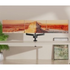 Držák monitoru PUTRSEN pro 3 monitory, 17-27 palců, použitý