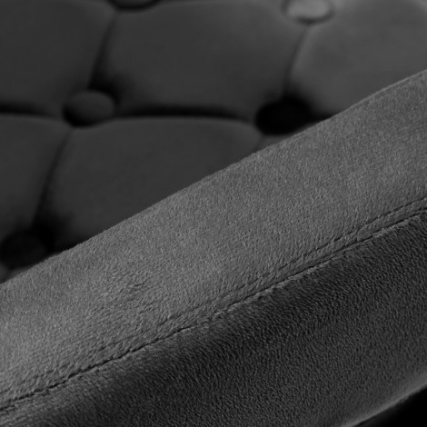 Sedia 4Rico QS-OF213G grigia — primo piano del bracciolo