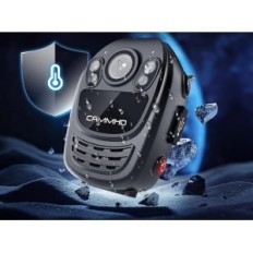 Cámara desgastada CAMMHD 1440P con cámara personal compacta con batería de 3500 mAh con grabación de cartas, usado