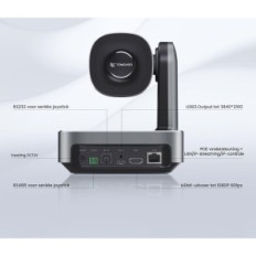 PTZ TONVEO 20X ZOOM kaamera, USB HDMI LAN, 1080p 60FPS jaoks Live Goverdation