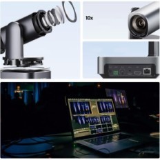 PTZ Tonveo 20x Zoom fotoaparát, USB HDMI LAN, 1080p 60fps pro živé přenosu