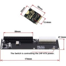 CableccC PCI-E 3.0 M.2 per OCULINK SFF-8611, SSD e schede grafiche