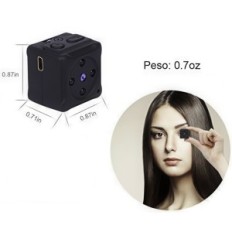 Niypt Mini Telecamer Spy 1080p s baterií, noční vidění a pohybem