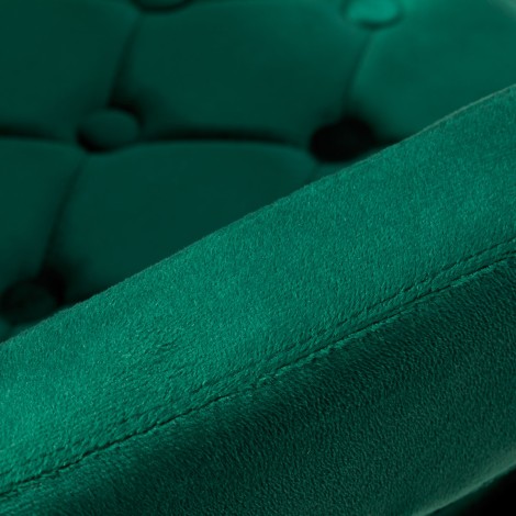 4Rico Chair QS-OF213G green — close-up of the armrest