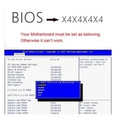 DualPort SFF-8612 OculeLink SFF-8611 Adapter für PCI-Express-Grafikkarten