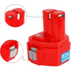 Batterie de rechange Yoookoto Ni-MH 4500 Mah 12v pour outils Makita, 2 pcs