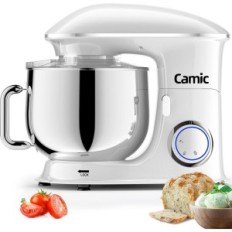 Robot da cucina Camic 1500 W, 8 L, miscelatore multifunzione, bianco, usato