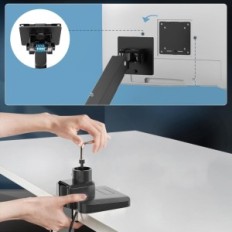 Putorsen RZMM-69-2P, Bras de surveillance VESA 75/100, 17-38``, à 20 kg