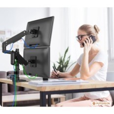 Putorsen Rzmm-69-2P, VESA 75/100 Monitoriaus rankos, 17-38``, iki 20 kg