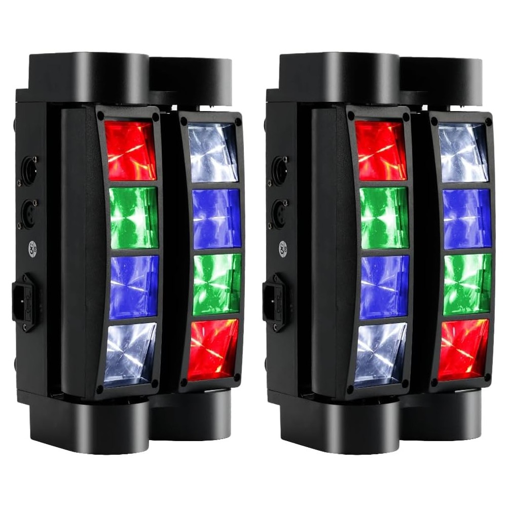 Movable LED LED diyourshop 8x10W, DMX512 řízení, kluby