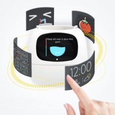 Masdo en plastique en plastique, exposition