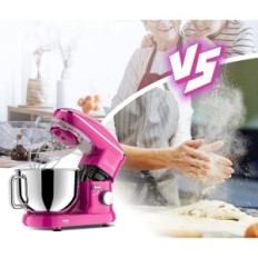 Robot de cocina Facelle 6.2L 1500 W, 6 velocidad