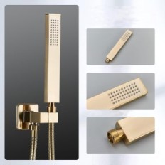 Flush-Ντους Βάρτες Ντους, 12 ίντσες, 2 Λειτουργίες, Έκθεση