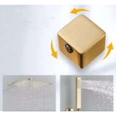 SPOELE-DOUCHE DOUCHE FUITERINGEN, 12 inch, 2 functies, tentoonstelling