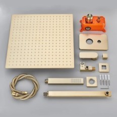 Flush-shower brusebad, 12 tommer, 2 funktioner, udstilling