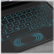 Used NinMin Case for iPad 10.9 "10. Gen, Azerty with backlight