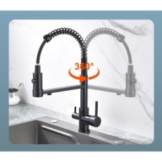 Kitchen Battery Plussen 01 with a Water-Breathable Water Tunnel, Used