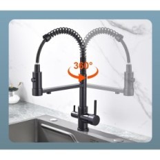 Küchenbatterie-Plushen 01 mit einem wasseratmungsaktiven Wassertunnel, verwendet