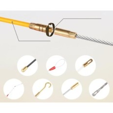 Komplet za hranjenje kabla Vark, 7 priključkov, 4.5mm, 50m optičnih vlaken