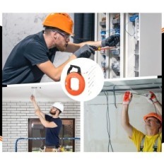 Kit per alimentare il cavo Vark, 7 connettori, 4.5mm, 50m in fibra ottica