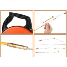 Kit para alimentar o cabo de Vark, 7 conectores, 4.5mm, 50m fibra ótica