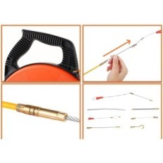 Kit para alimentar o cabo de Vark, 7 conectores, 4.5mm, 50m fibra ótica