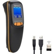 Ασύρματο σαρωτή γραμμωτού κώδικα Lenvii, USB, 5V, 1500 mAh