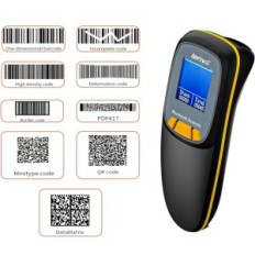 Belaidis Lenvii brūkšninio kodo skaitytuvas, USB, 5V, 1500 mAh