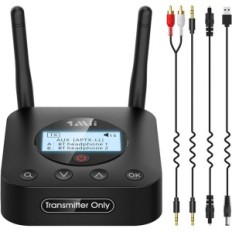 Bluetooth 1MII B06TX + Transmitter, Long Range, APTX HD, lav forsinkelse