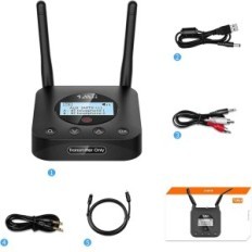 Bluetooth 1MII B06TX + lähetin, pitkä alue, APTX HD, alhainen viive