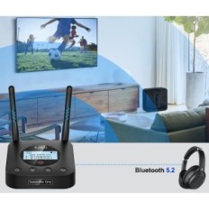 Bluetooth 1MII B06TX + raidītājs, ilgs diapazons, APTX HD, zems kavējums