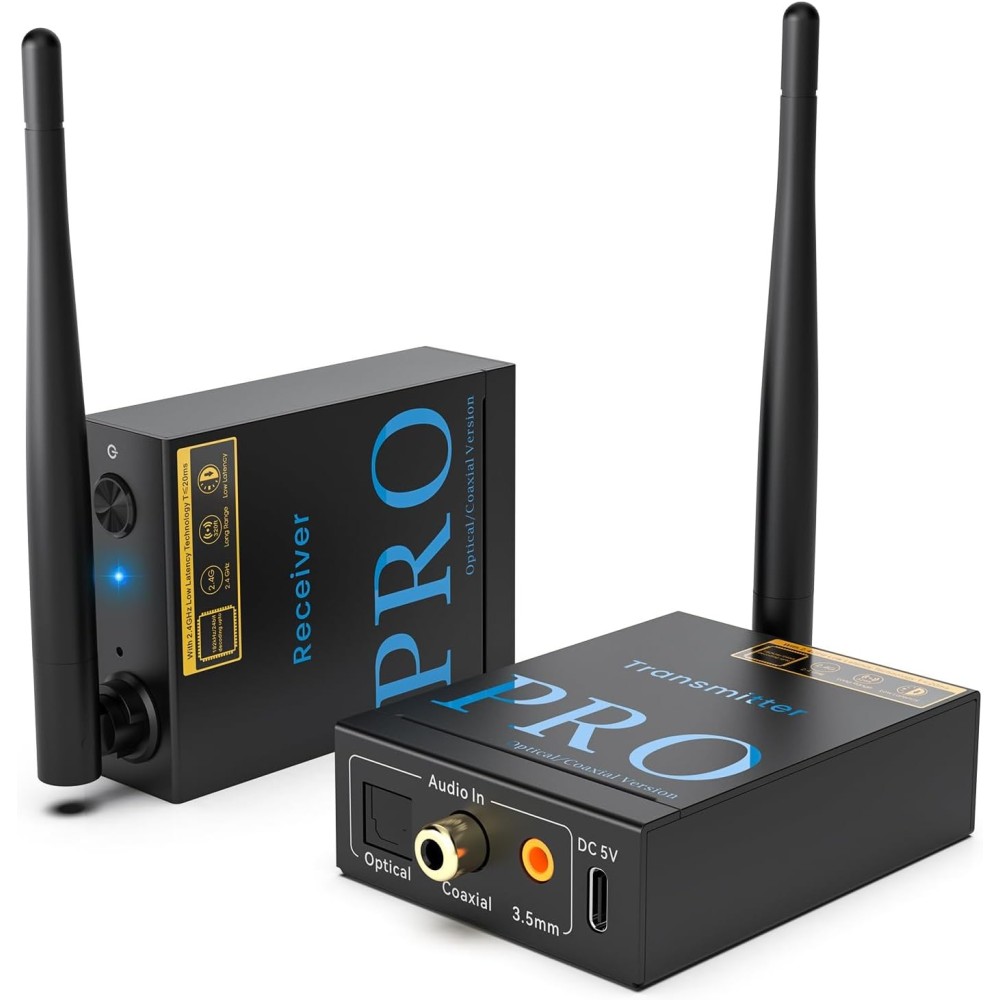 Transmitter 1mii Audio Receiver RT5066PRO, 2.4GHz, Low Delay