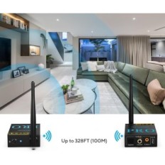 Vysílač 1mii audio přijímač RT5066PRO, 2,4GHz, nízký zpoždění