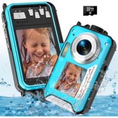 Digital Yisence Camera, Vandtæt, UHD 4K 56 MP, 32 GB