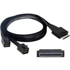 Cable 50cm Oculink PCIE SFF-8611, lai savienotu divus SSD SFF-8643