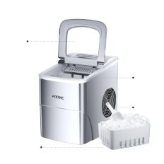 FEOING-Eismaschine, 9 Würfel in 6 Minuten, 15 kg pro Tag, verwendet