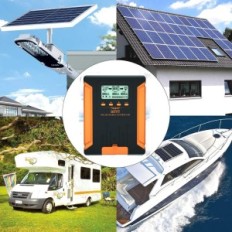 SOLAMR 60A MPPT laadimisregulaator 12V / 24V / 36V / 48V CM-60A patareid