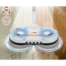 Alphabot S2 MOP ELECTRICO, 60 minuti di lavoro, 400ml, leggero per i pavimenti