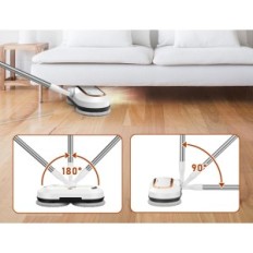 Alphabot S2 Electric Mop, 60 minutters arbejde, 400 ml, letvægts til gulve