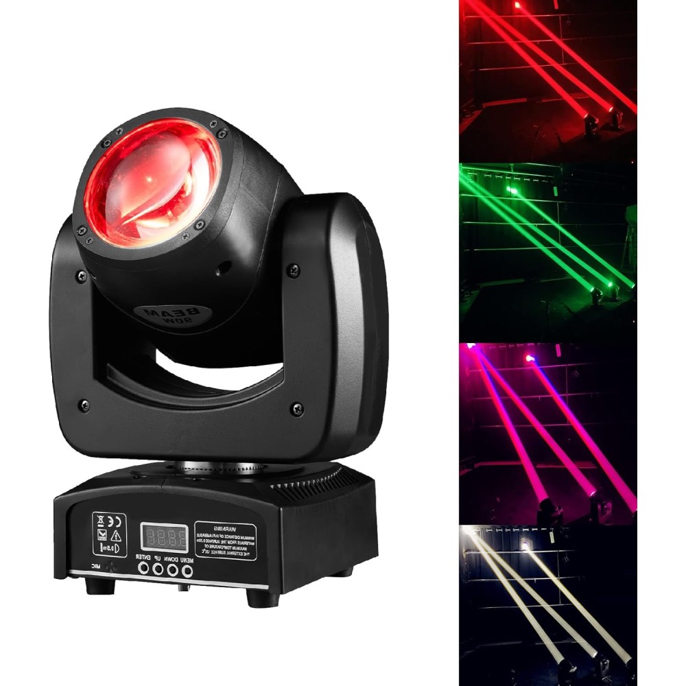 Näyttelyvalaisin, jossa on siirrettävä pää 90W 110V RGBW 4 Scenic Spotlight kaukosäätimellä