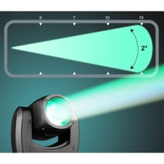 Výstavná lampa s pohyblivou hlavou 90W 110V RGBW 4 Scénické reflektor s diaľkovým ovládaním