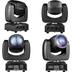 Näyttelyvalaisin, jossa on siirrettävä pää 90W 110V RGBW 4 Scenic Spotlight kaukosäätimellä