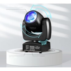 Výstavní lampa s pohyblivou hlavou 90W 110V RGBW 4 Scénické reflektor s dálkovým ovládáním