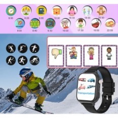 Smartwatch voor kinderen Ruopoem, 4G, GPS, WIFI, Bluetooth