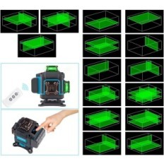 Laserski spekter Kezers, 3.7 V, 4000 mAh, 16 vrstic, IP54