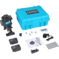 Kezers de nível de espírito laser, 3,7 V, 4000 mAh, 16 linhas, IP54