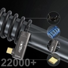 Gehn.g optički kabel, 10 GB / S, USB-C, 10 metara