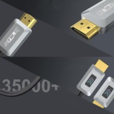 Vlákno Optic Geohn.g HDMI 2.1 Délka 20 m Hose pro přenos obrazu v 8k kvalitě s minimální ztrátou signálu