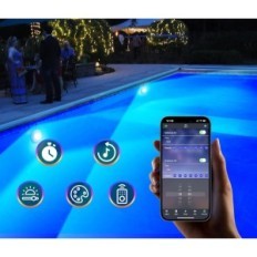 Éclairage pour Lylmle, 40 W, 12V, IP68, Wi-Fi, Exposition